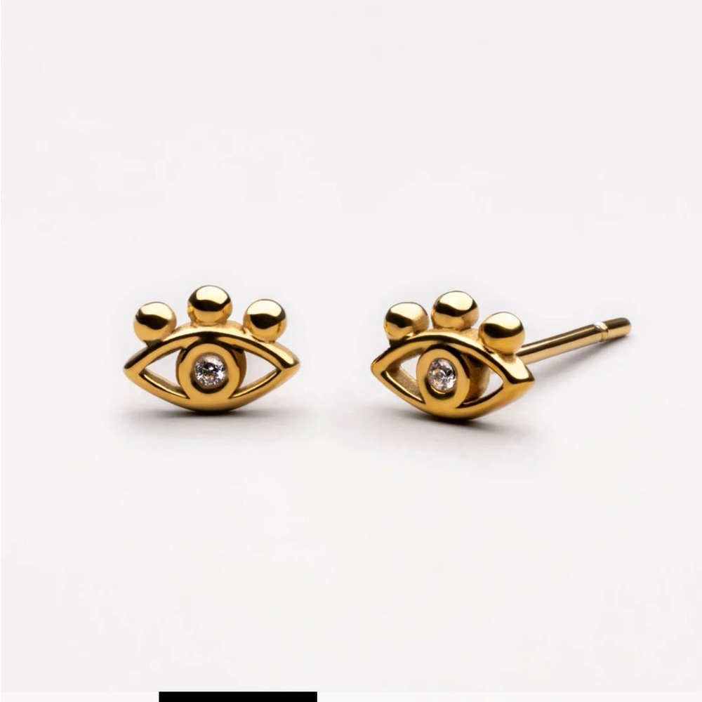 Atolea • Evil Eye Stud Earrings